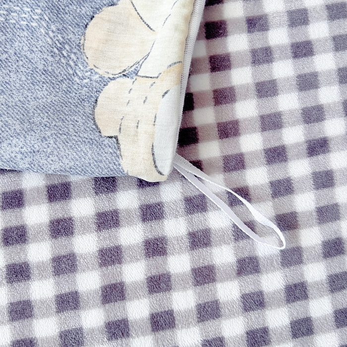 91家纺网 家纺一手货源 找家纺 琪琪阁家纺 2025秋冬新款全棉加牛奶绒单被套棉加绒被套星空宝贝