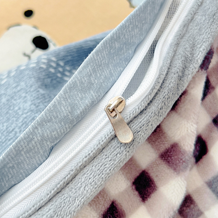 91家纺网 家纺一手货源 找家纺 琪琪阁家纺 2025秋冬新款全棉加牛奶绒单被套棉加绒被套星空宝贝