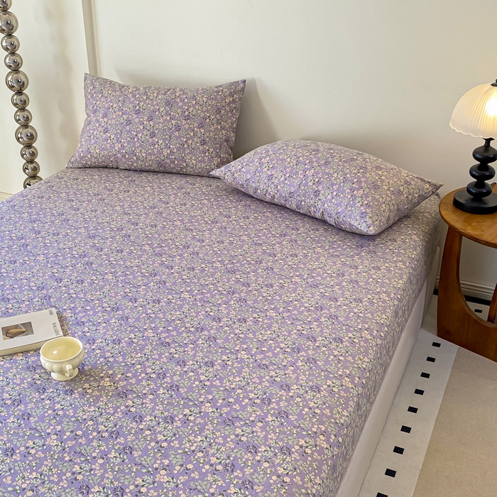 91家纺网 家纺一手货源 找家纺 一比一家纺 2026新款加厚原麻皱皱纱床笠单品床笠单件单床笠 秋莱