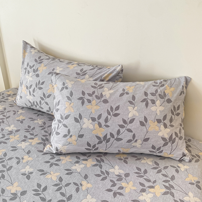 91家纺网 家纺一手货源 找家纺 一比一家纺 2026新款加厚原麻皱皱纱床笠单品床笠单件单床笠 雅韵