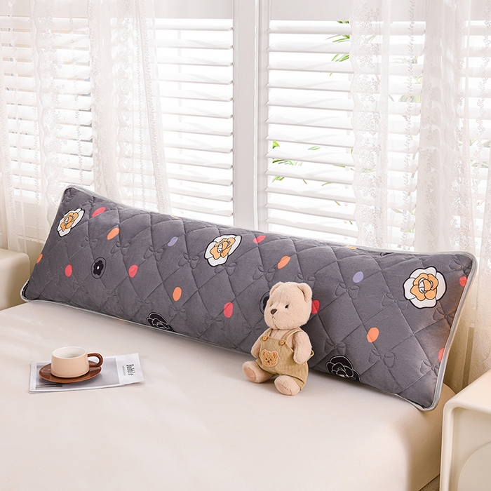 91家纺网 家纺一手货源 找家纺 （总）艾兜坊 2025新款水晶绒双人枕套单品枕套枕套单件