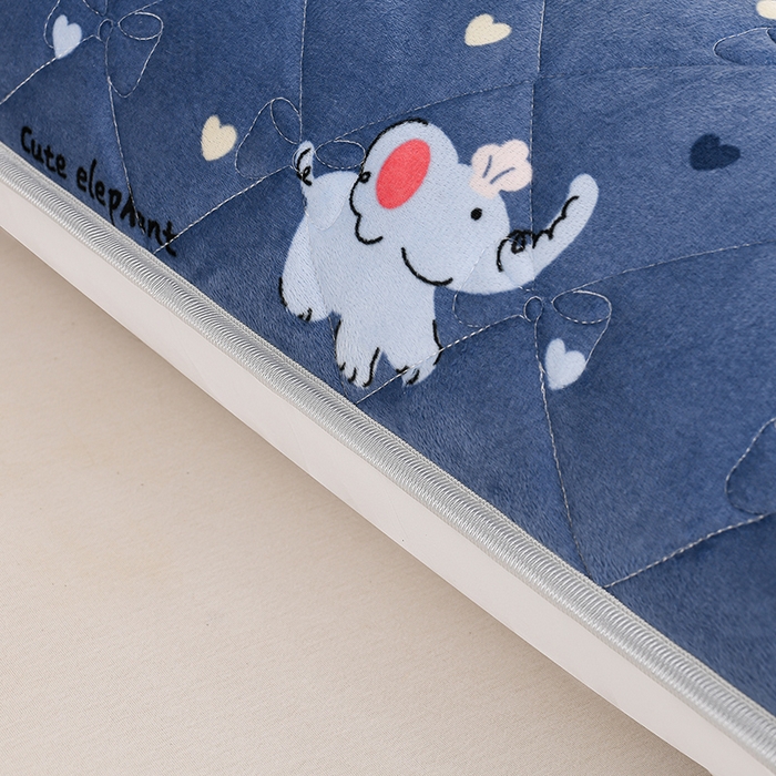 91家纺网 家纺一手货源 找家纺 （总）艾兜坊 2025新款水晶绒双人枕套单品枕套枕套单件