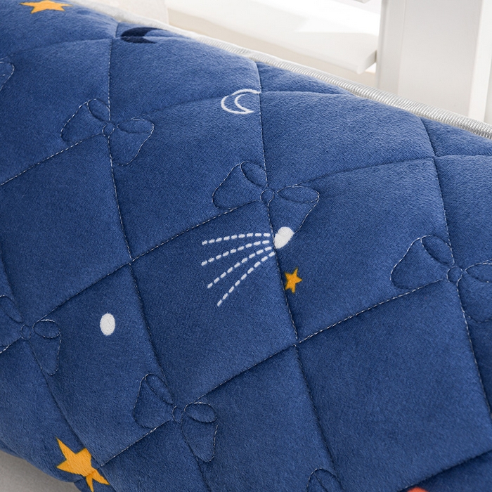 91家纺网 家纺一手货源 找家纺 艾兜坊 2025新款水晶绒双人枕套单品枕套枕套单件 宇宙星空