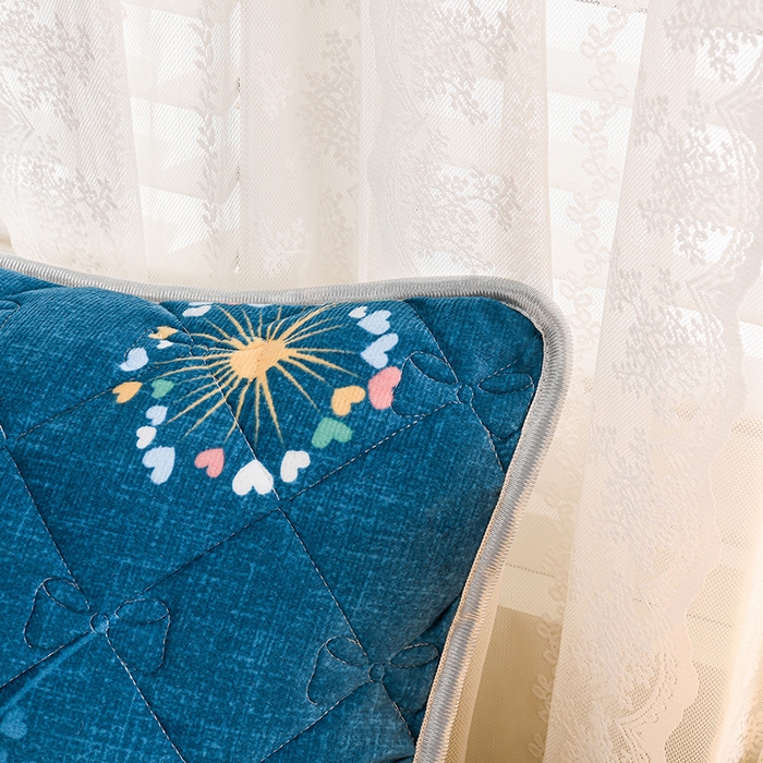 91家纺网 家纺一手货源 找家纺 艾兜坊 2025新款水晶绒双人枕套单品枕套枕套单件 烟花闪耀