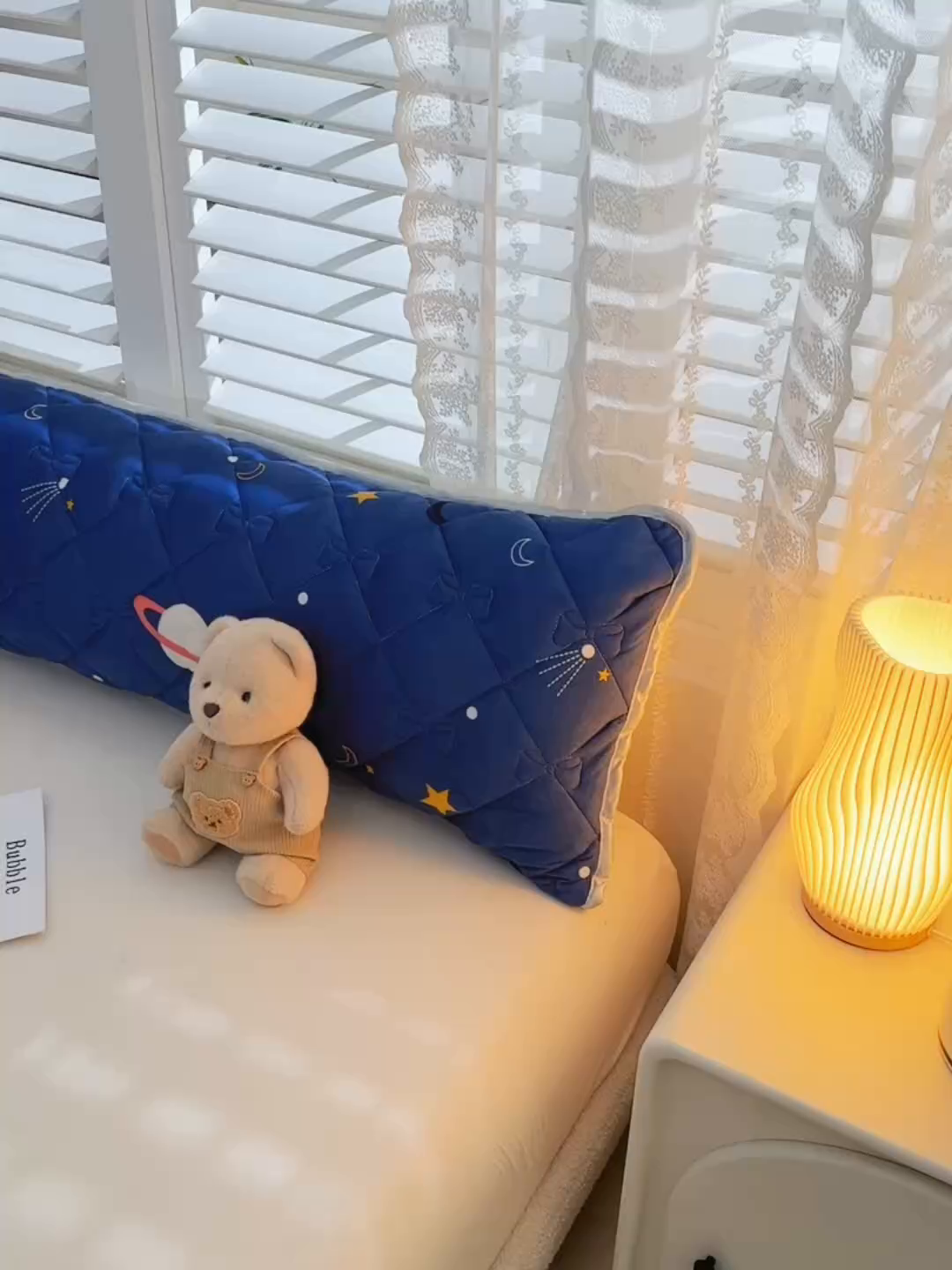 91家纺网 家纺一手货源 找家纺 艾兜坊 2025新款水晶绒双人枕套单品枕套枕套单件 宇宙星空