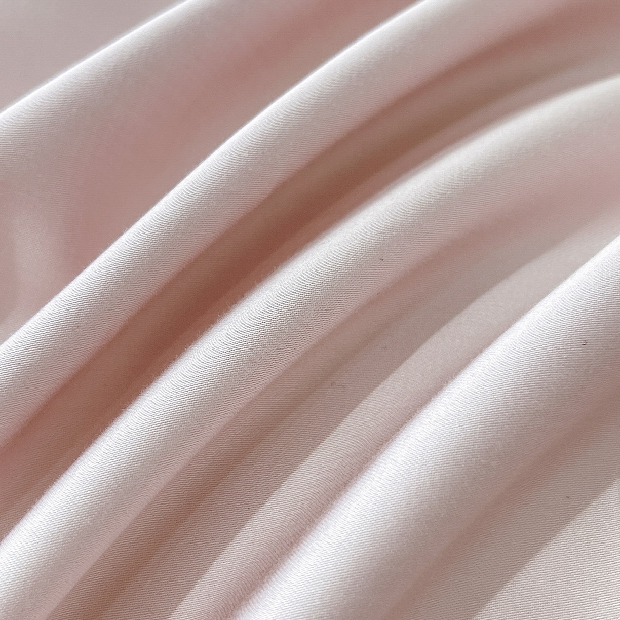 91家纺网 家纺一手货源 找家纺 2025新款高端A类贡缎提花长绒棉四件套纯棉全棉拼接被套纯色被套爆款床上用品-南翎 南翎-芸粉