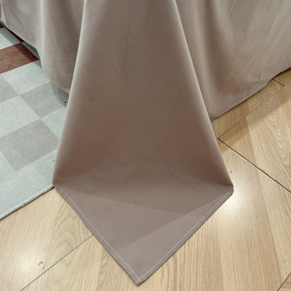 91家纺网 家纺一手货源 找家纺 典曼家纺 2025秋冬新品美拉德卡通磨毛四件套 邂逅-紫