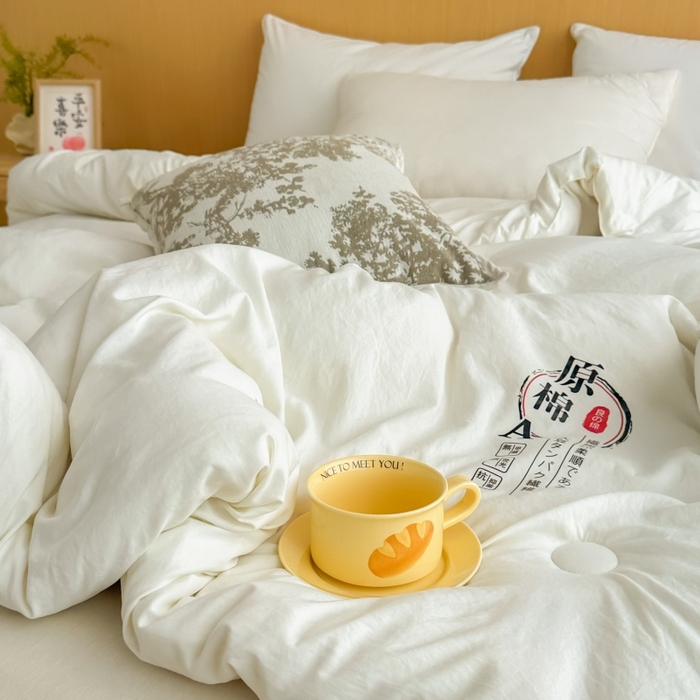 91家纺网 家纺一手货源 找家纺 （总）壹张床 2025新款A类针织棉原棉大豆被冬被子母被被芯子母扣系列 