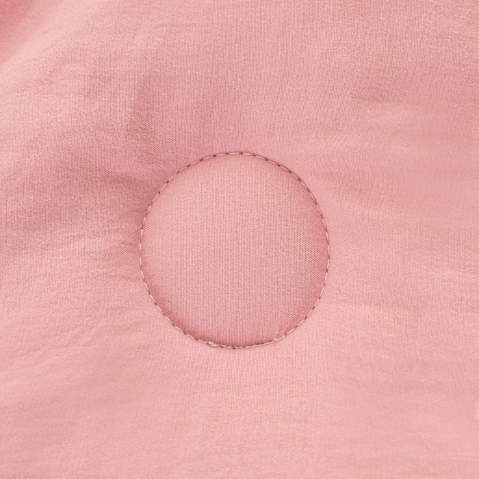 91家纺网 家纺一手货源 找家纺 壹张床 2025新款A类针织棉原棉大豆被冬被子母被被芯子母扣系列  粉玉色