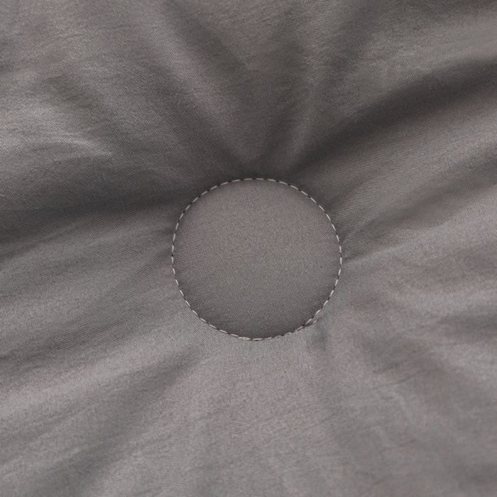 91家纺网 家纺一手货源 找家纺 壹张床 2025新款A类针织棉原棉大豆被冬被子母被被芯子母扣系列  银灰色