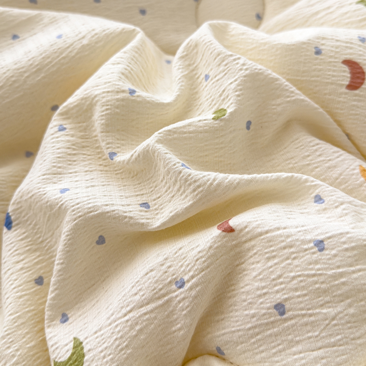 91家纺网 家纺一手货源 找家纺 （总）芯恋家居 2025新款A类提花韩版花边豆豆冬被被子春秋被芯大豆被豆豆被