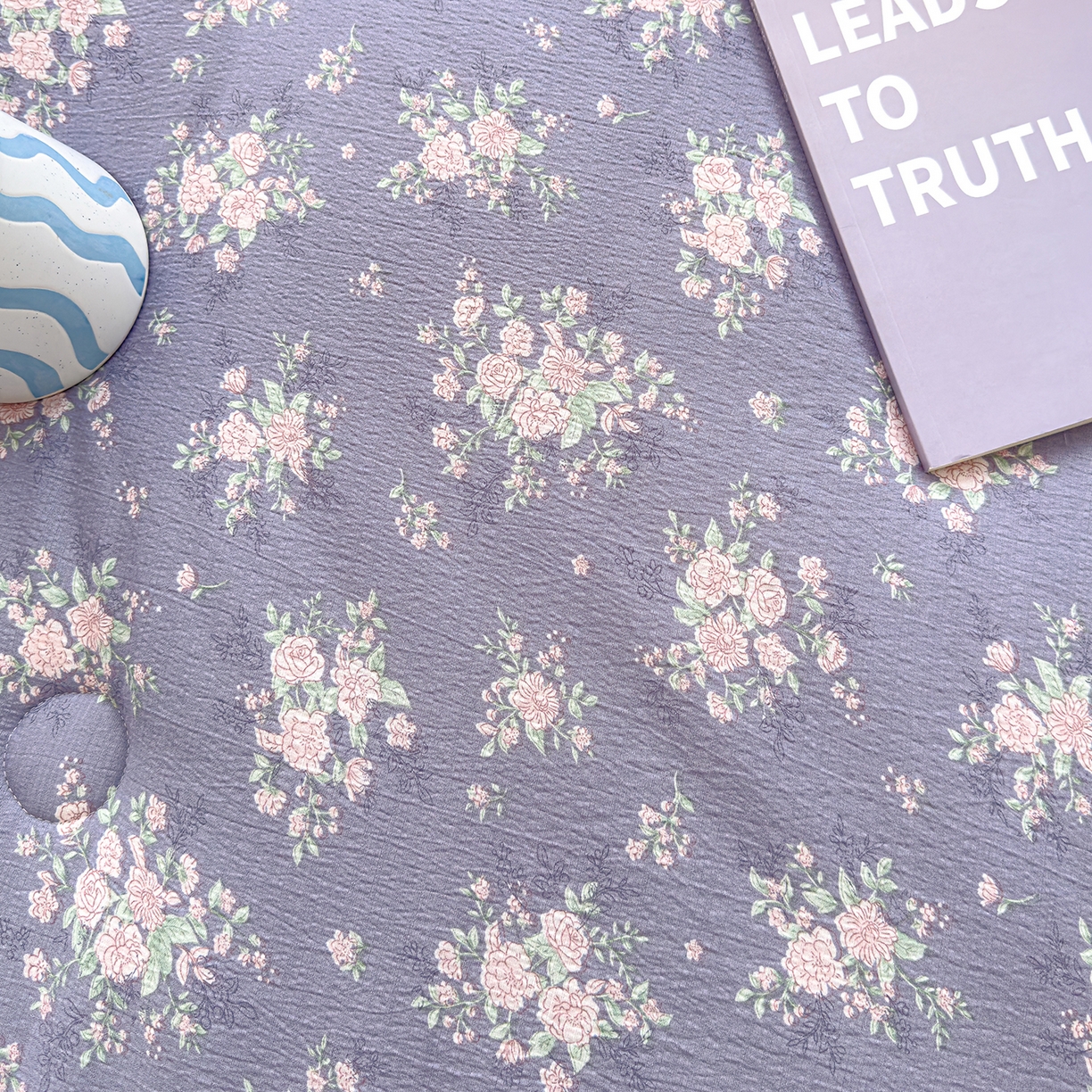 91家纺网 家纺一手货源 找家纺 芯恋家居 2025新款A类提花韩版花边豆豆冬被被子春秋被芯大豆被豆豆被 迷迭香