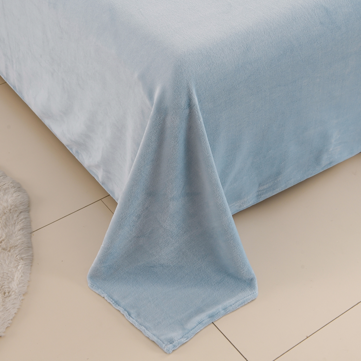 91家纺网 家纺一手货源 找家纺 （总）紫月轩家纺 2025新款A类牛奶绒小清新印花四件套