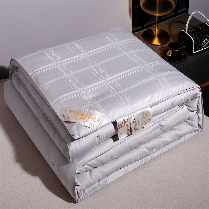 91家纺网 家纺一手货源 找家纺 （总）一博家纺2025新款全棉提花蚕丝被