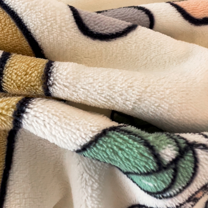 91家纺网 家纺一手货源 找家纺 富馨莱 2025新款牛奶绒印花单件被套240克面料支持一件定制尺寸 恐龙世界