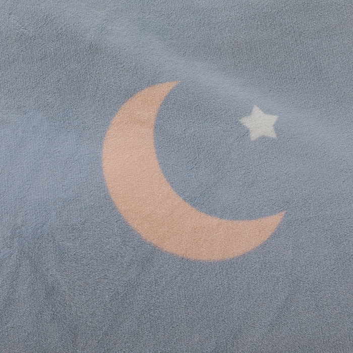 91家纺网 家纺一手货源 找家纺 富馨莱 2025新款牛奶绒印花单件被套240克面料支持一件定制尺寸 梦幻星空