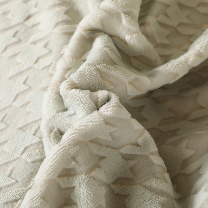 91家纺网 家纺一手货源 找家纺 富馨莱 2025新款牛奶绒印花单件被套240克面料支持一件定制尺寸 千鸟格-小熊绿