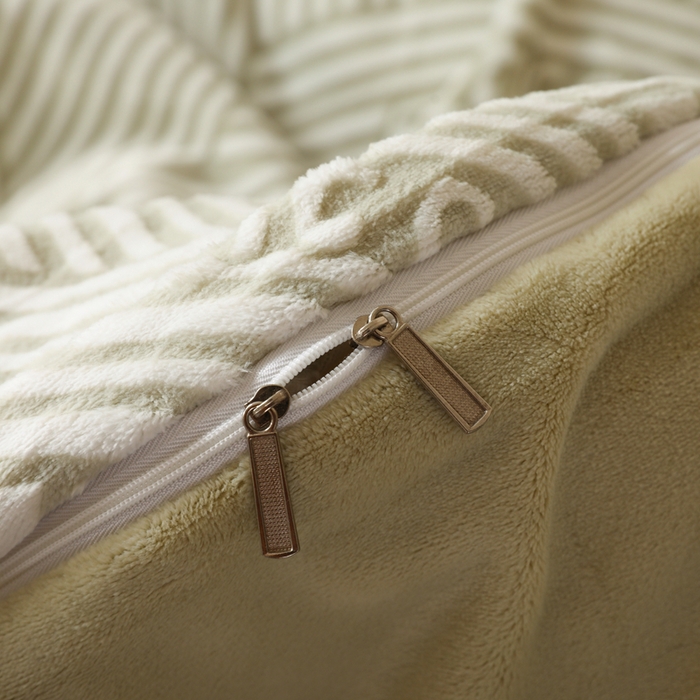 91家纺网 家纺一手货源 找家纺 富馨莱 2025新款牛奶绒印花单件被套240克面料支持一件定制尺寸 斯洛特-绿