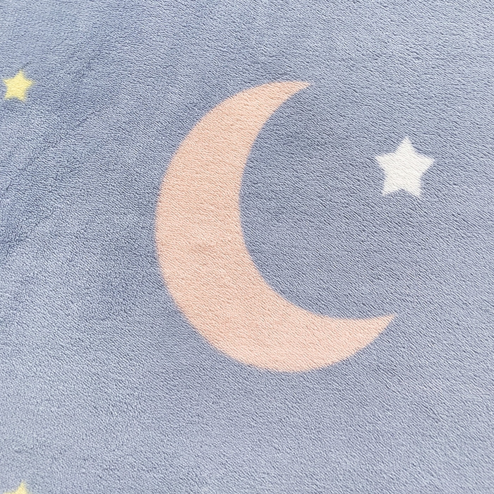 91家纺网 家纺一手货源 找家纺 富馨莱 2025新款牛奶绒印花床笠240克面料支持一件定制尺寸 梦幻星空