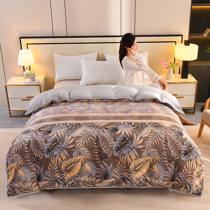 91家纺网 家纺一手货源 找家纺 （总）望淮家纺 2025牛奶绒小包边单被套