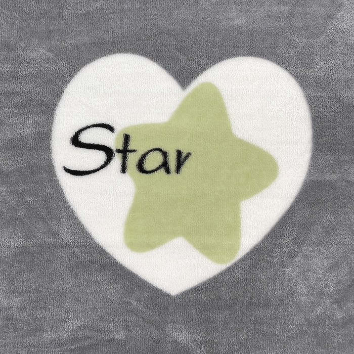 91家纺网 家纺一手货源 找家纺 富馨莱 2025新款牛奶绒印花床笠240克面料支持一件定制尺寸 心星相印