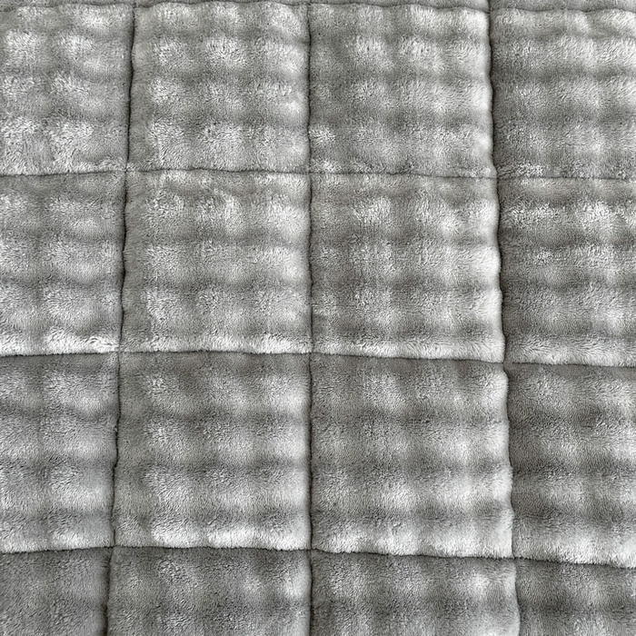 91家纺网 家纺一手货源 找家纺 梵朴 2025新款牛奶绒泡泡兔毛绒床垫学生宿舍床褥子-纯色系列学生图 牛奶绒泡泡-气质灰