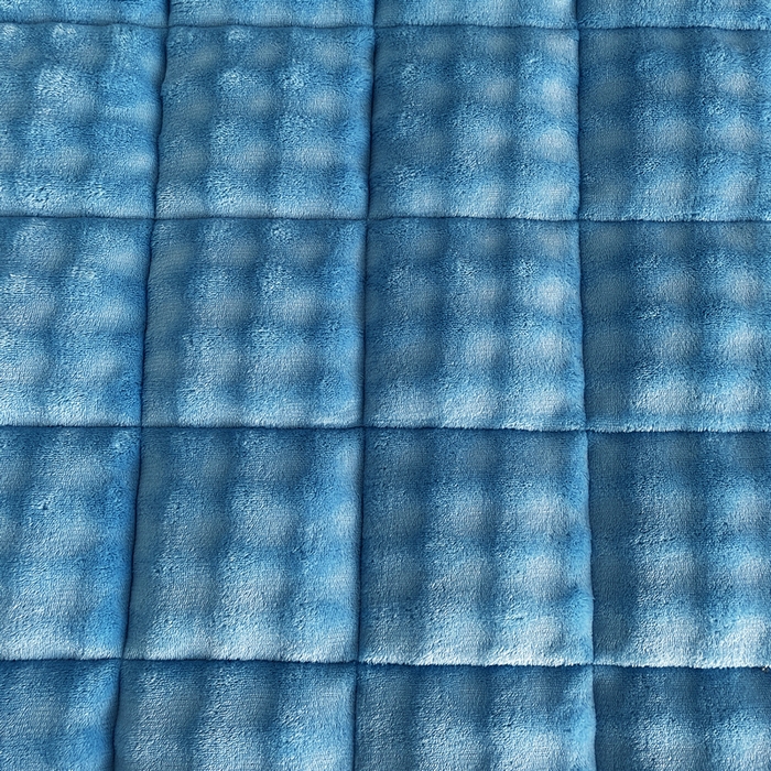 91家纺网 家纺一手货源 找家纺 梵朴 2025新款牛奶绒泡泡兔毛绒床垫学生宿舍床褥子-纯色系列学生图 牛奶绒泡泡-宾利蓝