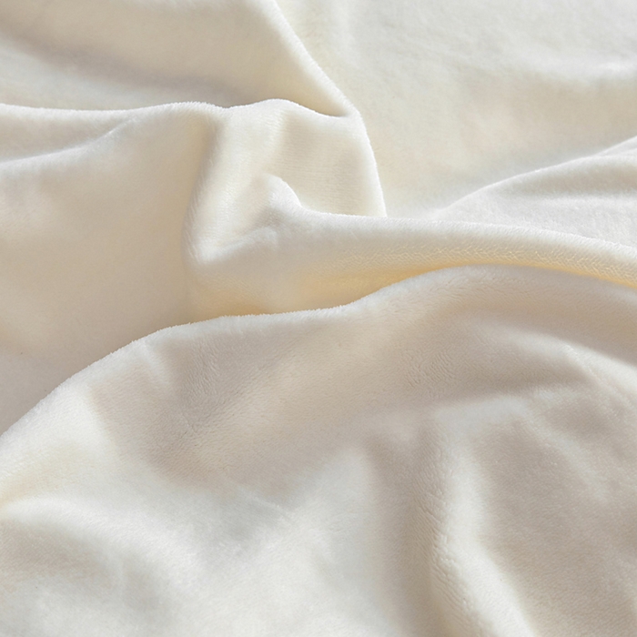 91家纺网 家纺一手货源 找家纺 找底底家纺 2025新款牛奶绒纯色刺绣四件套八斤重日销50单客户优惠10元 奶昔白