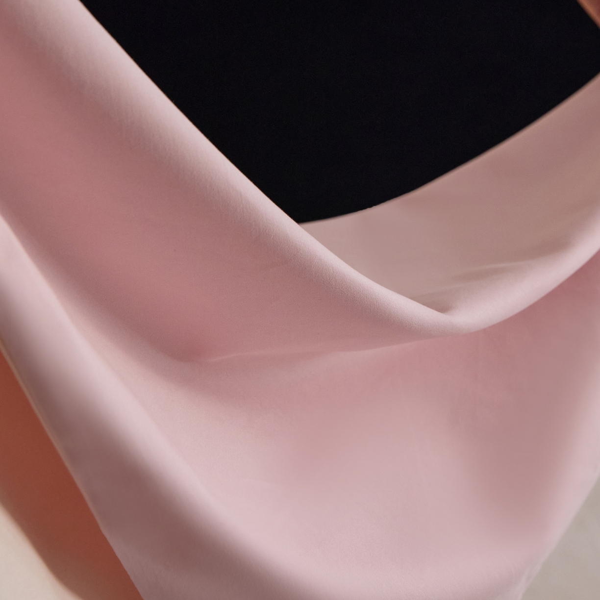 91家纺网 家纺一手货源 找家纺 朵希曼 2026新款全棉纯色长绒棉磨毛系列四件套 芭蕾粉