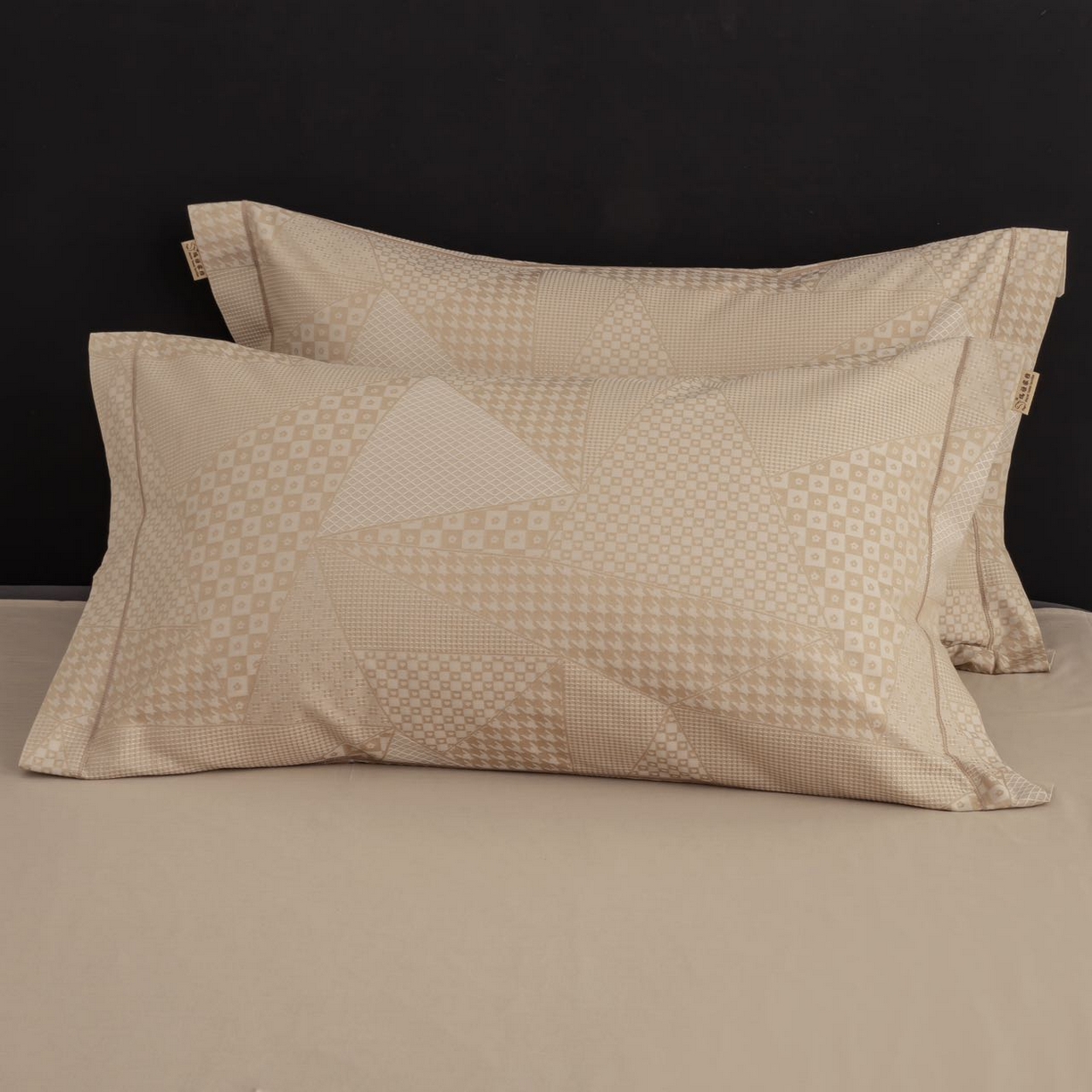 91家纺网 家纺一手货源 找家纺 （总） [91家纺网精选] 新款彩棉双股提花四件套-洛克