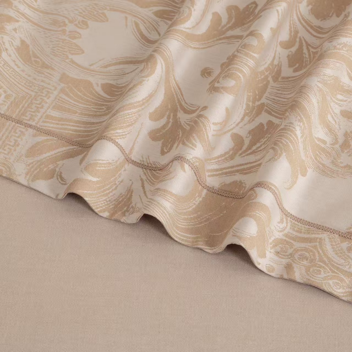 91家纺网 家纺一手货源 找家纺 （总） [91家纺网精选] 新款彩棉双股提花四件套-洛克