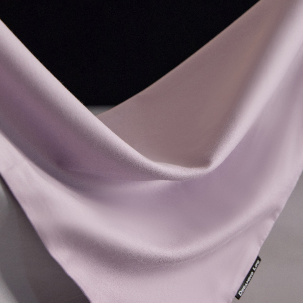 91家纺网 家纺一手货源 找家纺 朵希曼 2026新款全棉纯色长绒棉磨毛系列四件套 紫栗灰