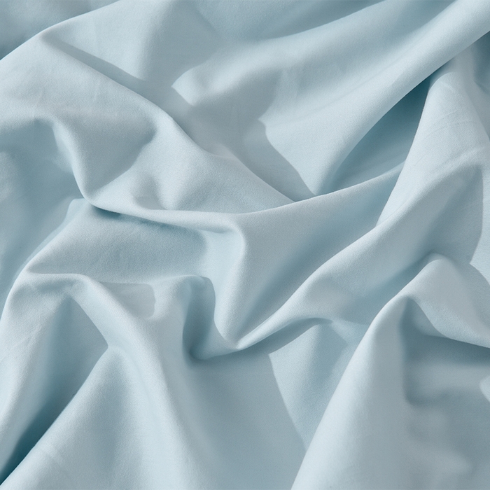 91家纺网 家纺一手货源 找家纺 瑞驰家纺 2025新款长绒棉纯棉色织提花绣花磨毛四件套-克里斯汀 克里斯汀-宁静蓝