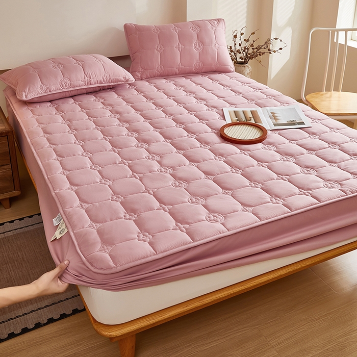 91家纺网 家纺一手货源 找家纺 （总）瑞兴纺 2025年新款亲肤夹棉床笠床裙