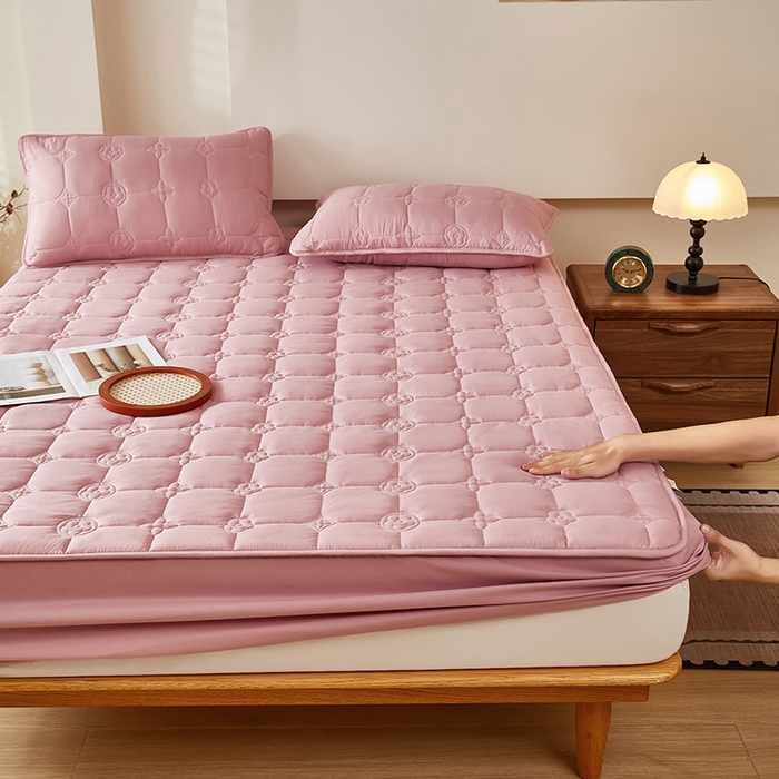 91家纺网 家纺一手货源 找家纺 （总）瑞兴纺 2025年新款亲肤夹棉床笠床裙