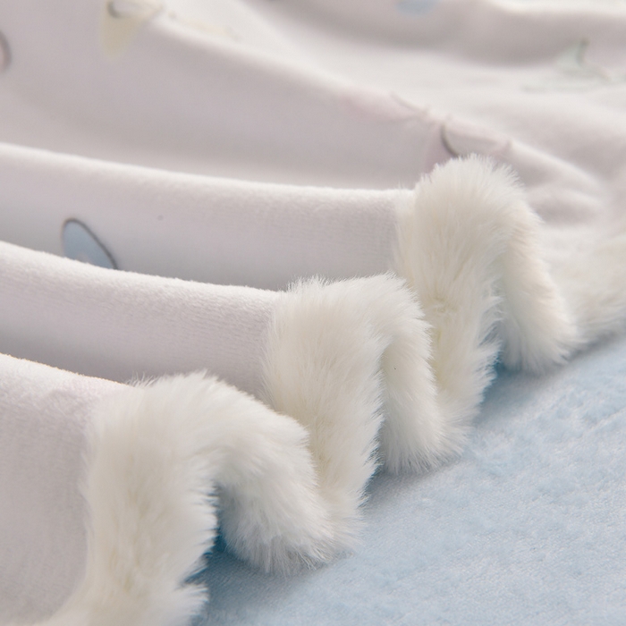 91家纺网 家纺一手货源 找家纺 （总）畅畅家纺 2025新款高克重兔毛大包边立体雕花牛奶绒床单四件套