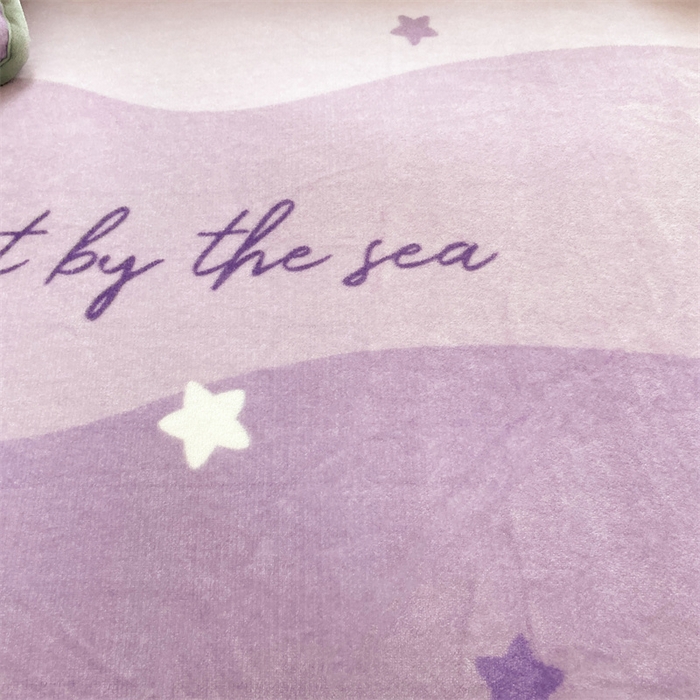 91家纺网 家纺一手货源 找家纺 康纳利 2025新款A类抗菌加厚牛奶绒印花夹棉床笠可搭配同款四件套 梦幻星空