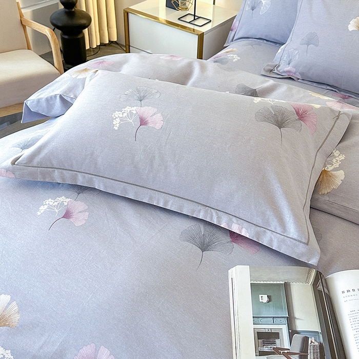 91家纺网 家纺一手货源 找家纺 橘姿 2025新款100%加厚全棉四件套纯棉四件套磨毛四件套礼盒装（控价不低于170） 花都舞影