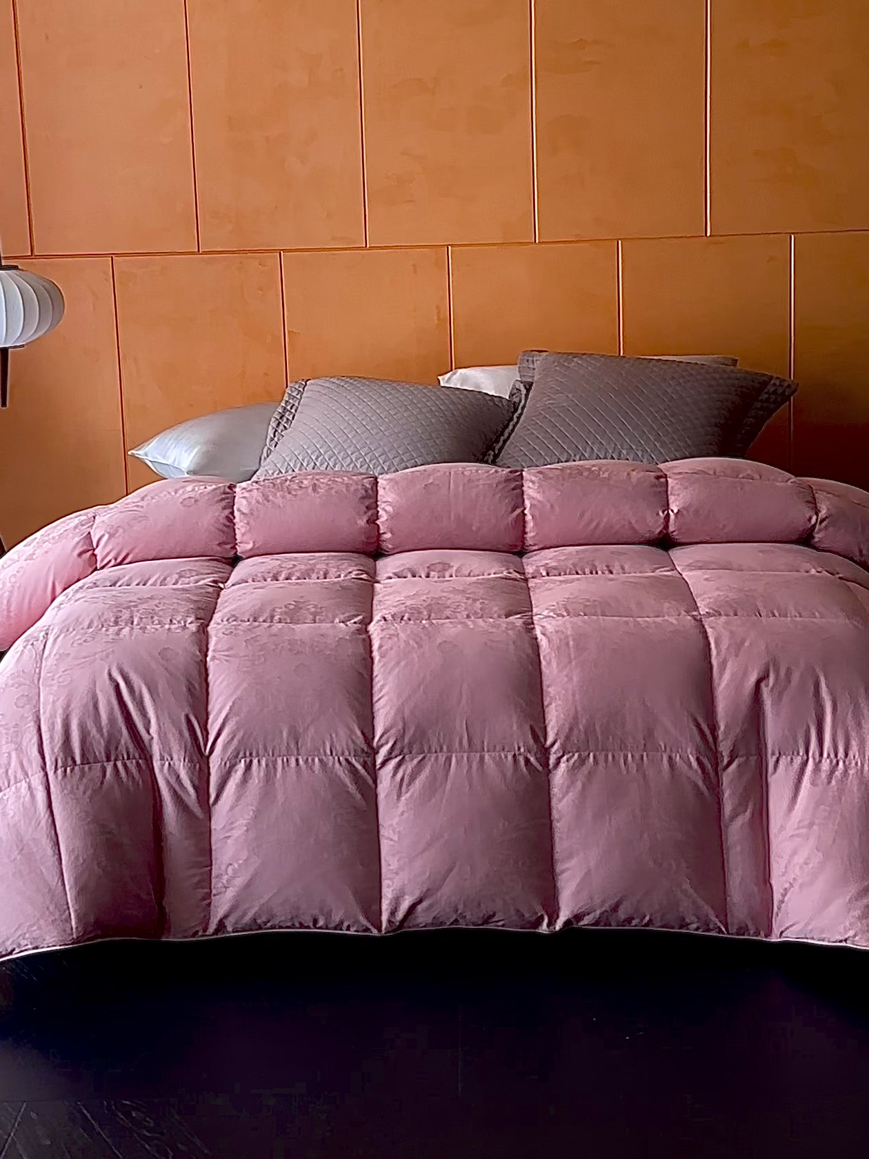 91家纺网 家纺一手货源 找家纺 （总）暖羽屋羽绒馆 2025新款羽毛被子 95白鹅绒丝被芯  羽绒被 加厚冬被