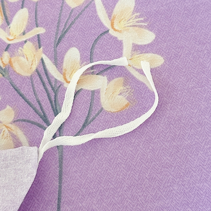 91家纺网 家纺一手货源 找家纺 橘姿 2025新款100%加厚全棉四件套纯棉四件套磨毛四件套礼盒装（控价不低于170） 花语芬芳