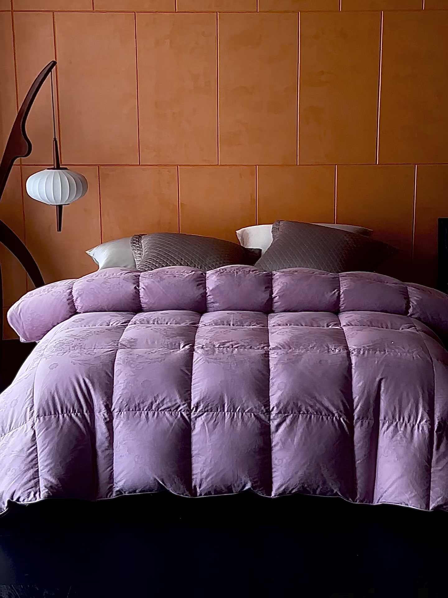 91家纺网 家纺一手货源 找家纺 （总）暖羽屋羽绒馆 2025新款羽毛被子 95白鹅绒丝被芯  羽绒被 加厚冬被