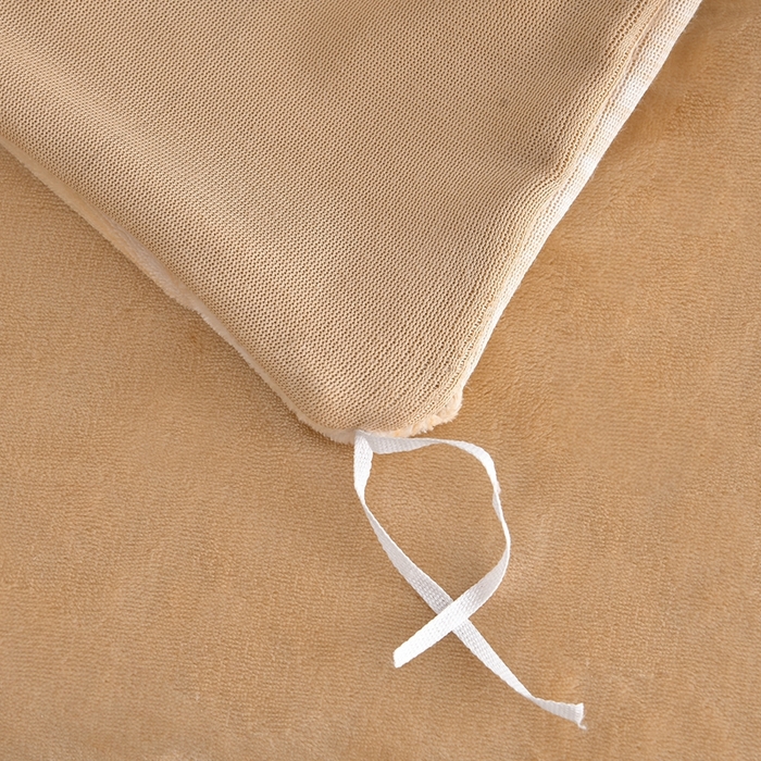 91家纺网 家纺一手货源 找家纺 赫本 2025新品8斤爆品牛奶绒四件套床裙款金雕绒法莱绒四套件 蝶语-咖