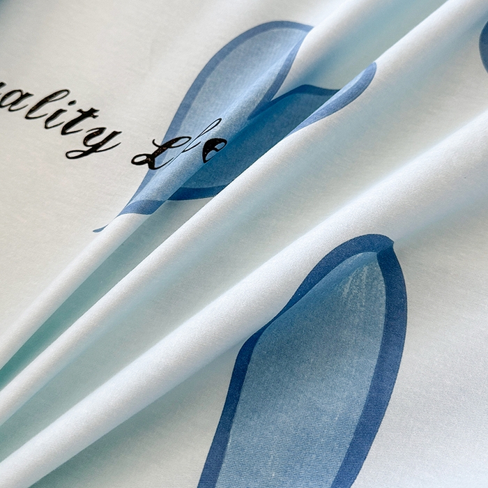 91家纺网 家纺一手货源 找家纺 橘姿 2025新款100%加厚全棉四件套纯棉四件套磨毛四件套礼盒装（控价不低于170） 铃兰兔蓝