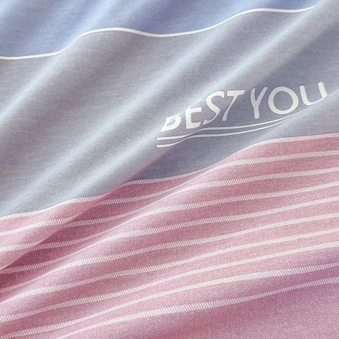 91家纺网 家纺一手货源 找家纺 橘姿 2025新款100%加厚全棉四件套纯棉四件套磨毛四件套礼盒装（控价不低于170） 树影情怀粉