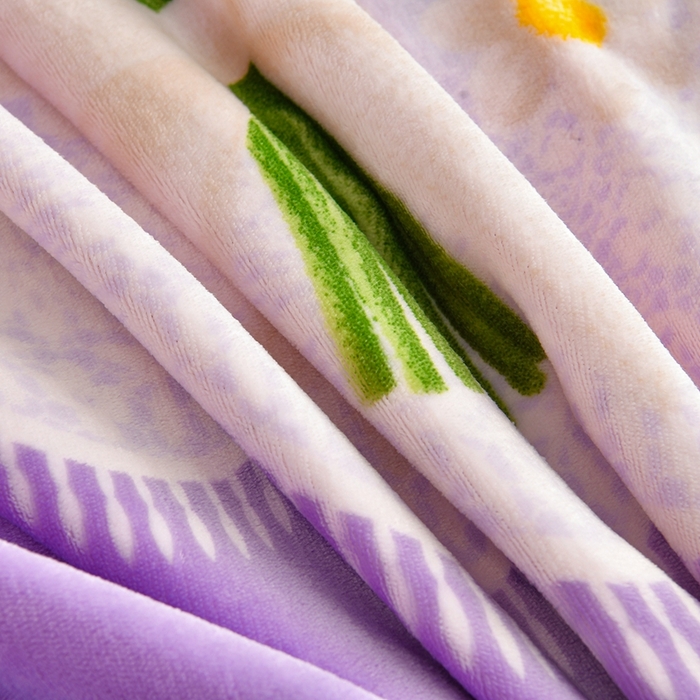 91家纺网 家纺一手货源 找家纺 赫本 2025新品8斤爆品牛奶绒四件套床裙款金雕绒法莱绒四套件 蔷薇