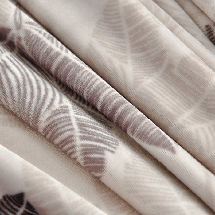 91家纺网 家纺一手货源 找家纺 赫本 2025新品8斤爆品牛奶绒四件套床裙款金雕绒法莱绒四套件 秋枫