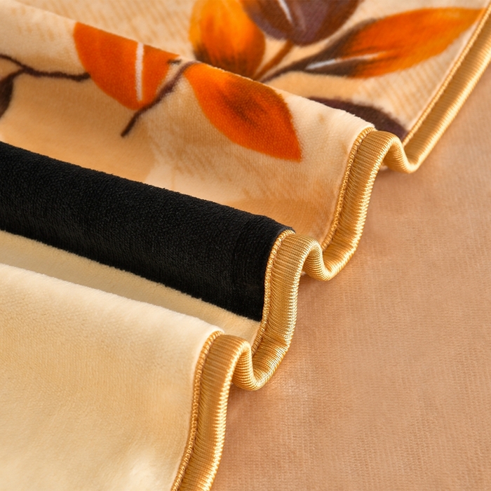 91家纺网 家纺一手货源 找家纺 赫本 2025新品8斤爆品牛奶绒四件套床裙款金雕绒法莱绒四套件 树夏