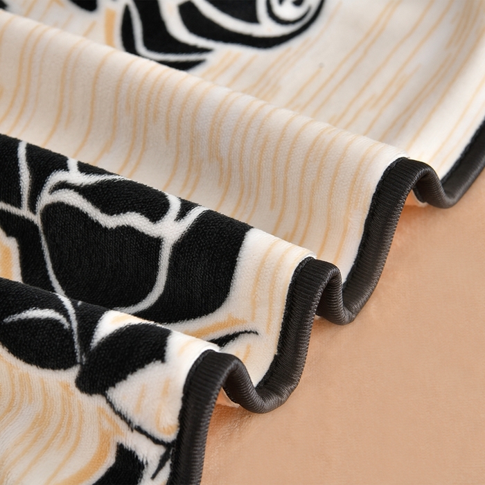 91家纺网 家纺一手货源 找家纺 赫本 2025新品8斤爆品牛奶绒四件套床裙款金雕绒法莱绒四套件 星慕-咖