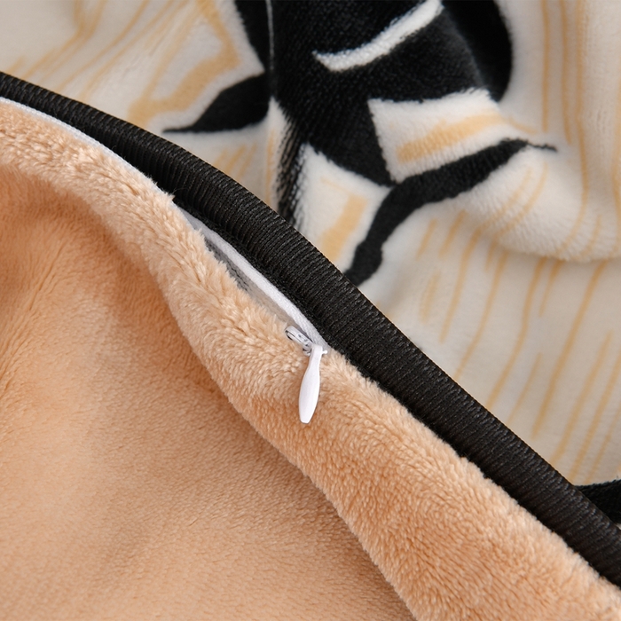 91家纺网 家纺一手货源 找家纺 赫本 2025新品8斤爆品牛奶绒四件套床裙款金雕绒法莱绒四套件 星慕-咖