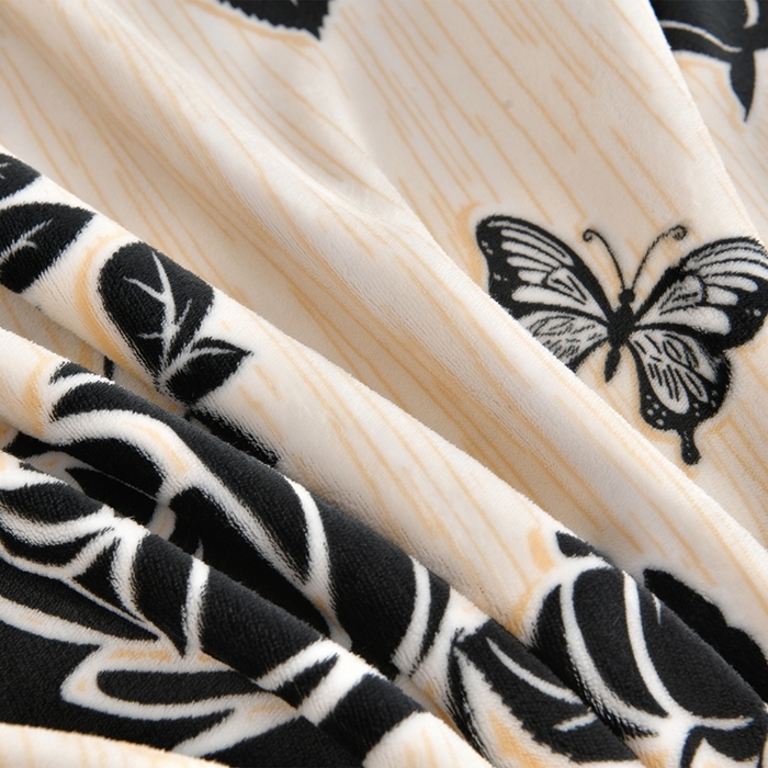 91家纺网 家纺一手货源 找家纺 赫本 2025新品8斤爆品牛奶绒四件套床裙款金雕绒法莱绒四套件 星慕-咖